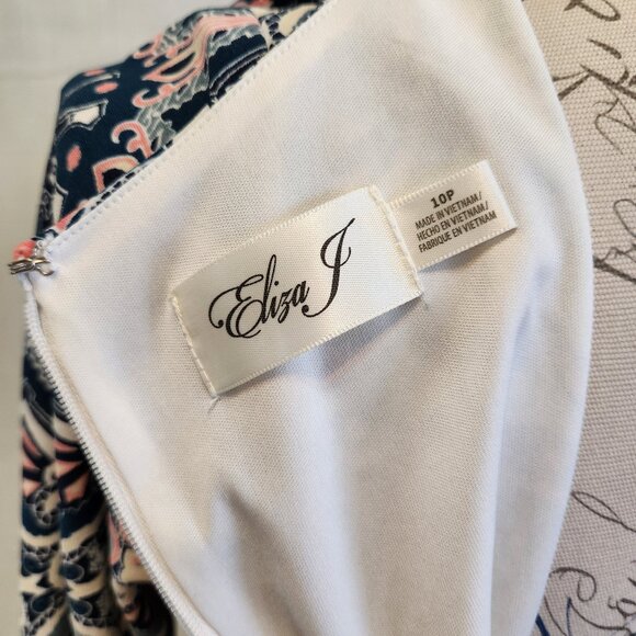 Geometric Print Dress by eliza j - Picture 5 of 7